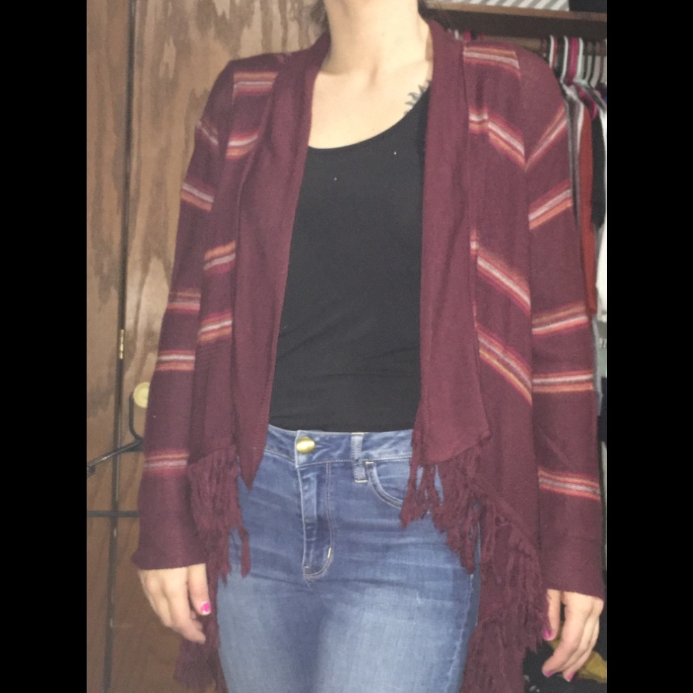 Frilly cardigan!!